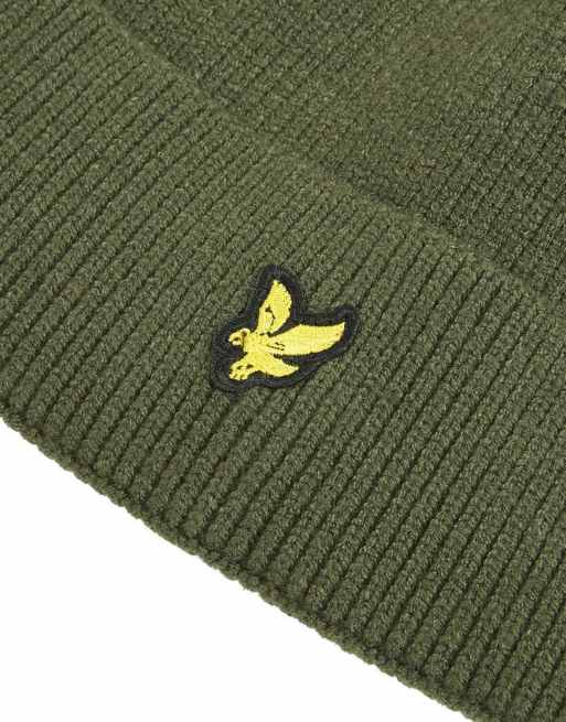 Lyle & Scott Headwear beanie in x848 deep depths, 6 of 6