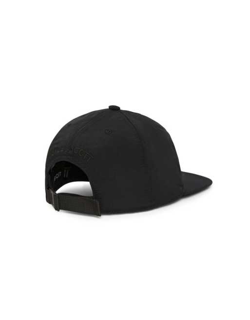 Lyle & Scott Headwear crinkle nylon cap in z865 jet black, 3 of 7