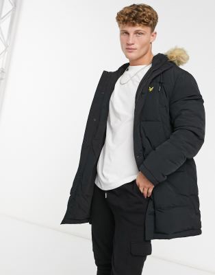 heavyweight longline puffer jacket