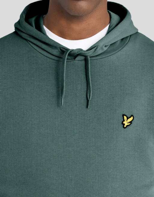 Lyle & Scott hoodie voor tussenlagen in zilvergroen, 3 van 6