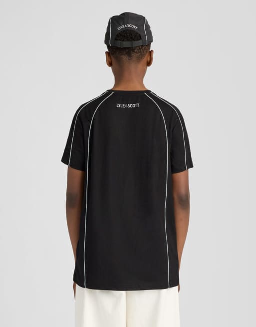 Lyle & Scott hoofddeksel cap met reflecterende bies in z865 jet black, 3 van 6