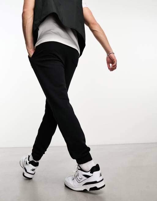Lyle & Scott - Icon - Joggers slim neri con logo, 2 di 4