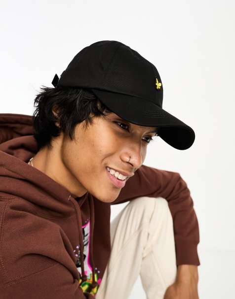 Lyle & Scott icon logo baseball cap in black - view 1