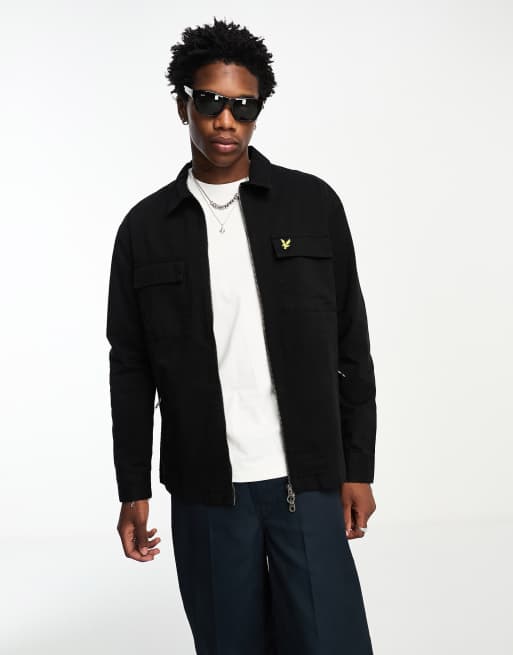 Lyle and scott on sale cotton twill jacket