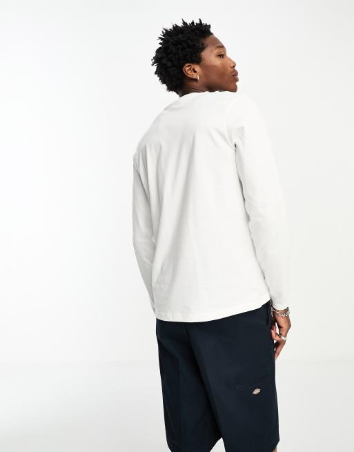 Lyle & Scott icon logo long sleeve t-shirt in white   , 3 of 4