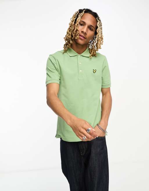 Polo lacoste verde chiaro sale