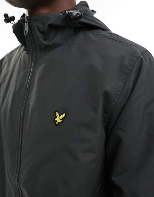 Lyle & Scott - Jack met ritssluiting en capuchon in donkergrijs  , 4 van 4
