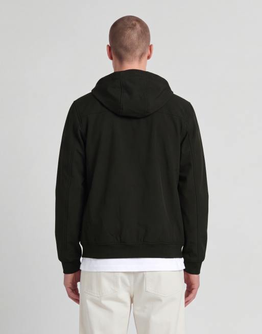 Lyle & Scott Jackets mesh back softshell jacket in x087 saddle, 3 of 5