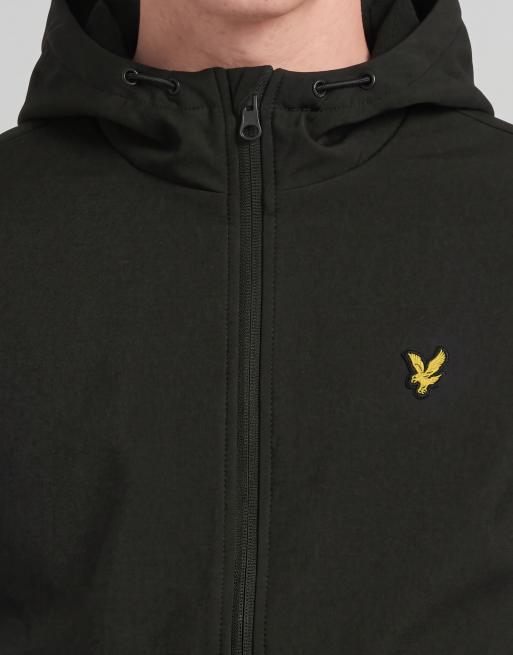 Lyle & Scott Jackets mesh back softshell jacket in x087 saddle, 4 of 5