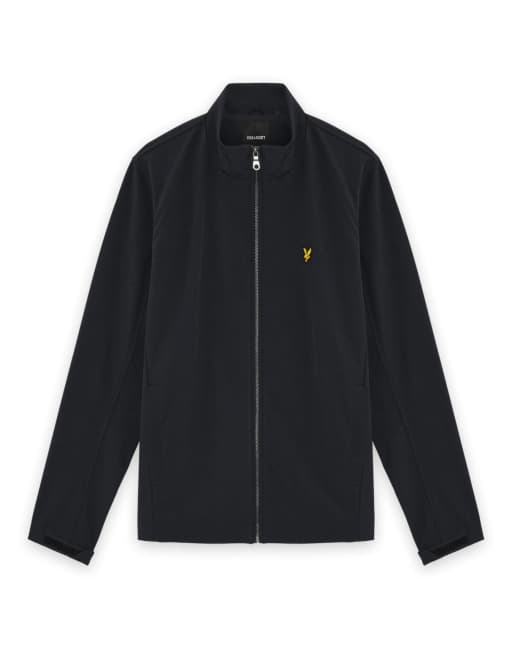 Lyle & Scott Jackets mesh back softshell jacket in x087 saddle, 5 of 5