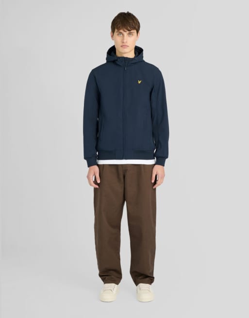 Lyle & Scott Jackets sports mesh back softshell jacket in z271 dark navy, 2 of 6