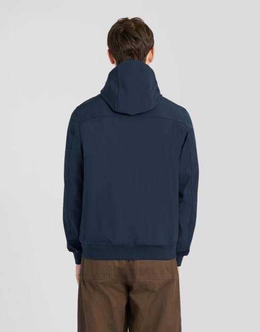 Lyle & Scott Jackets sports mesh back softshell jacket in z271 dark navy, 4 of 6