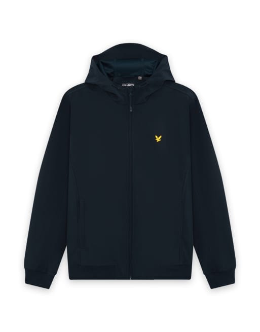 Lyle & Scott Jackets sports mesh back softshell jacket in z271 dark navy, 5 of 6