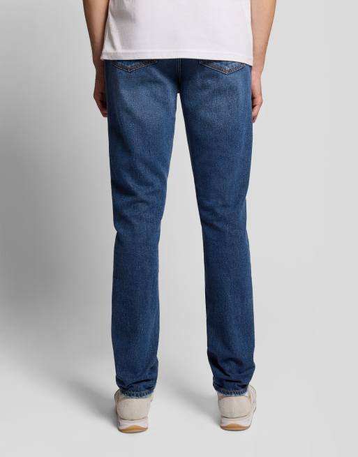 Lyle & Scott Jeans slim tapered jean in x141 indigo, 4 of 6