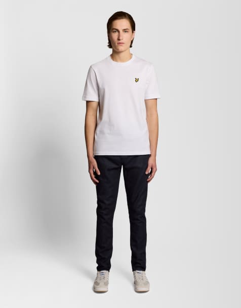 Lyle & Scott Jeans slim tapered jean in z121 dark indigo - view 1