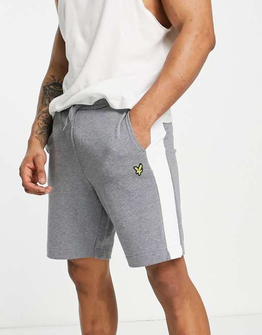 Lyle & Scott – Jersey-Shorts in Grau