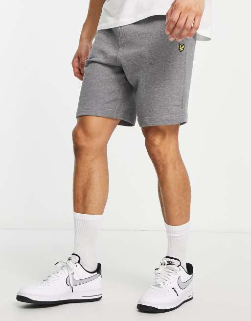 Lyle Scott jersey shorts in grey