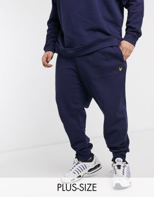 lyle and scott navy joggers