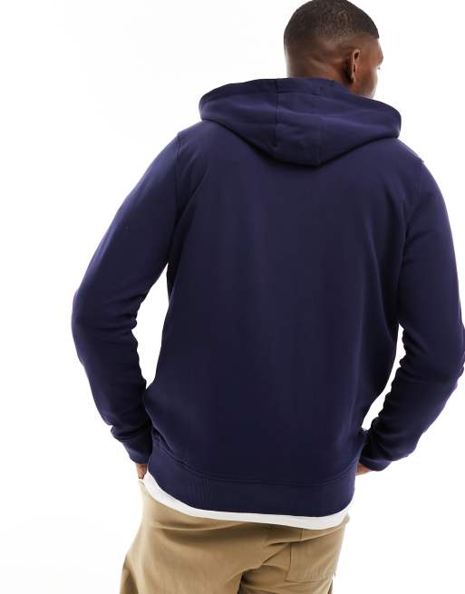 Lyle & Scott – Kapuzenpullover mit Reißverschluss in Marine , 4 von 4