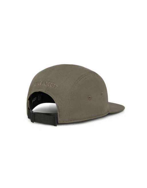 Lyle & Scott Kopfbedeckung Five-Panel-Cap in x569 Khaki Ash, 2 von 7
