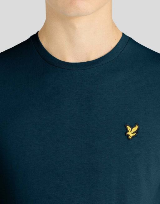 Lyle & Scott Kurzarm-Basic-T-Shirt in kräftigem Petrol, 3 von 6