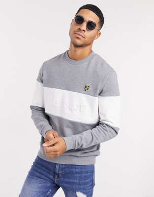 lyle & scott logo sweatshirt