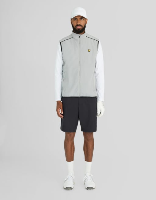 Lyle & Scott - Lichtgewicht technische golfshort in zwart, 2 van 7