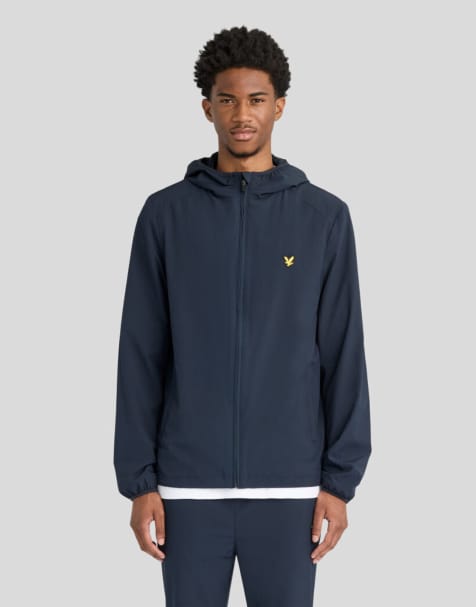 Lyle & Scott Light jackets active wind breaker jacket in z271 dark navy - view 1