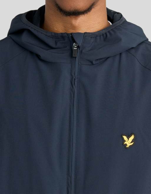 Lyle & Scott Light jackets active wind breaker jacket in z271 dark navy, 3 of 6
