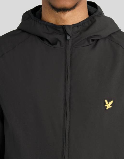 Lyle & Scott Light jackets active wind breaker jacket in z865 jet black, 3 of 6