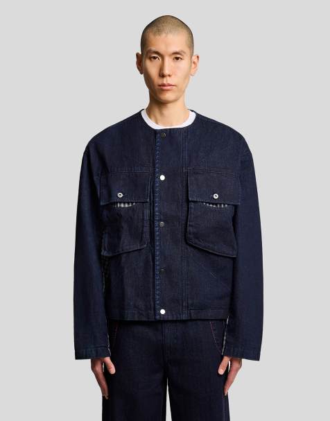 Lyle & Scott Light jackets esme marsh denim jacket in indigo blue - view 1