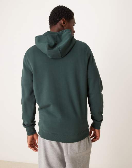 Lyle Scott logo hoodie in dark green ASOS