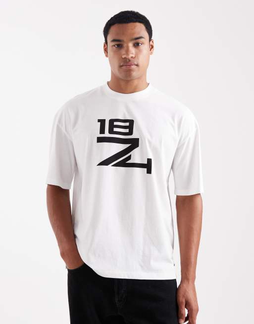 Lyle & Scott Loungewear loungewear graphic t-shirt in  white 