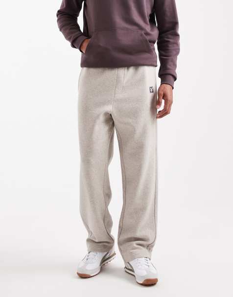 Lyle & Scott loungewear straight leg jogger in  oatmeal marl    - view 1