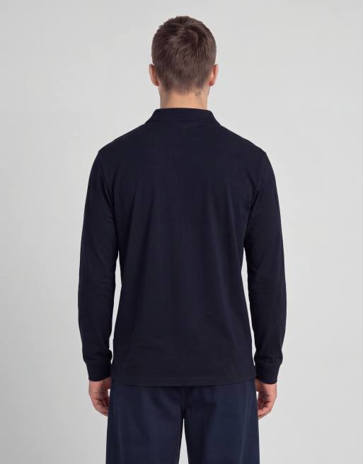 Lyle & Scott Ls polo shirt ls polo shirt in z271 dark navy, 3 of 5