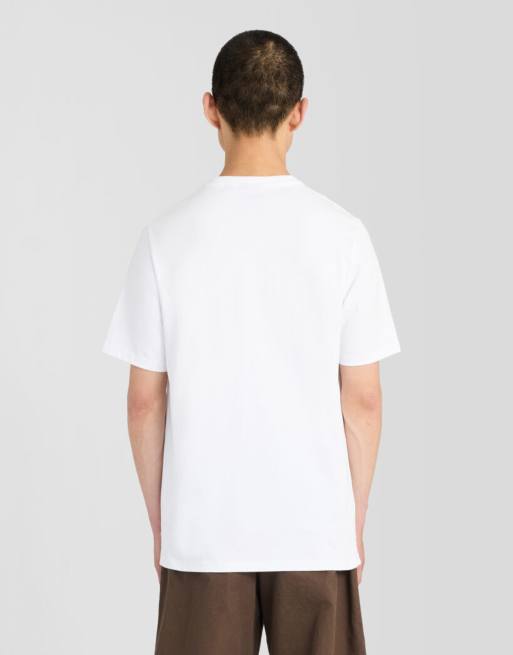 Lyle & Scott LS T-shirt con grafica TV channel bianca, 4 di 6