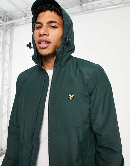 Lyle And Scott Micro Fleece Lined Jacket Green