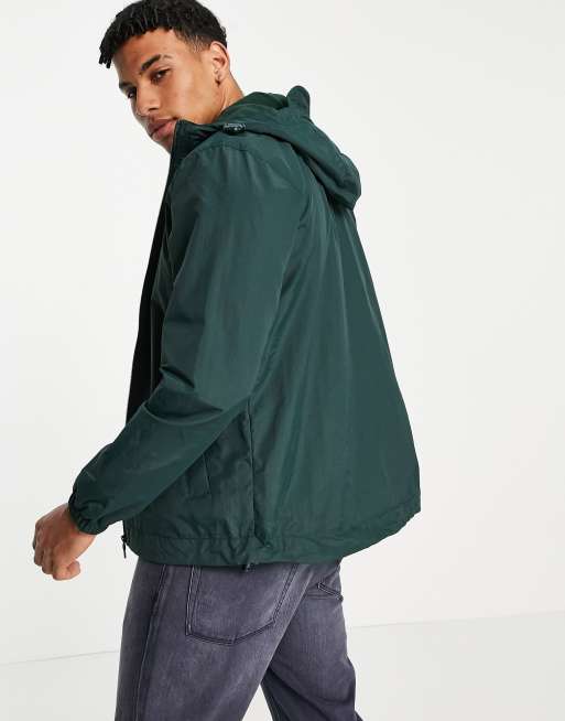 Microfleece lined outlet zip through jacket