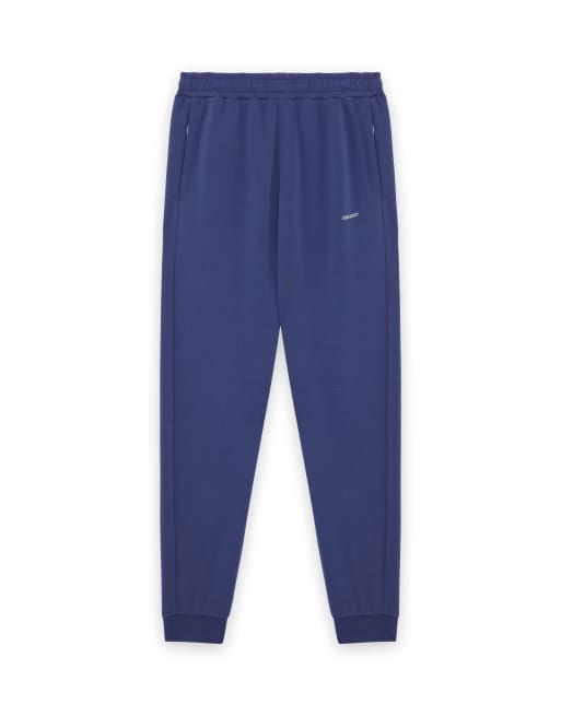Lyle & Scott Mid bottoms ergonomic seam slim jogger in y125 rich navy, 5 of 6