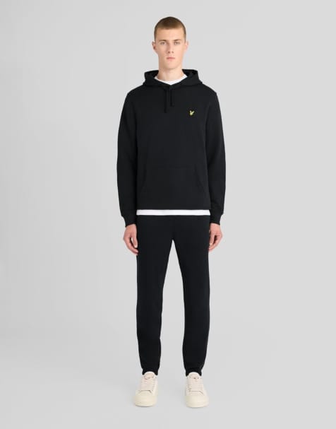 Lyle & Scott Mid bottoms slim sweatpant in x087 saddle - view 1