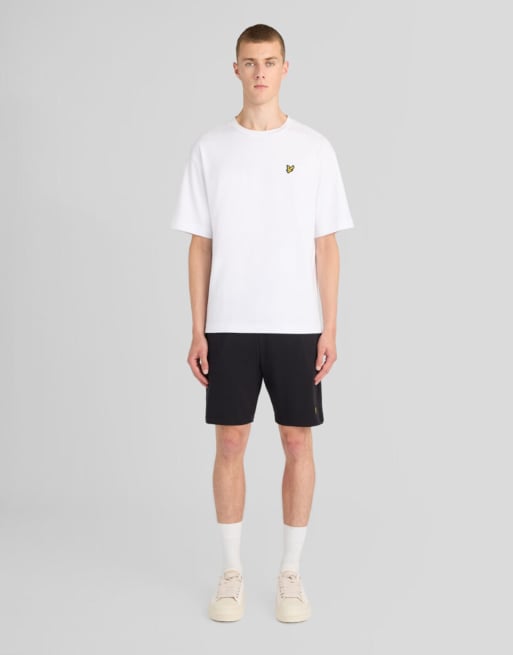 Lyle & Scott – Mid Bottoms – Sport-Shorts aus Loopback-Material in z865 Jet Black, 2 von 7