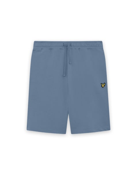 Lyle & Scott Mid bottoms sweatshort in x861 ocean sky - view 1