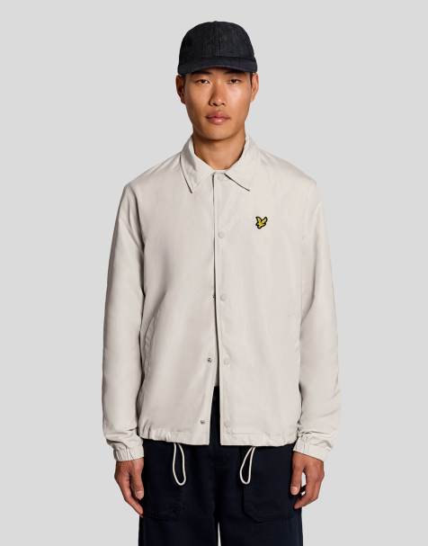 Lyle & Scott Mid jackets coach jacket in w870 cove - view 1