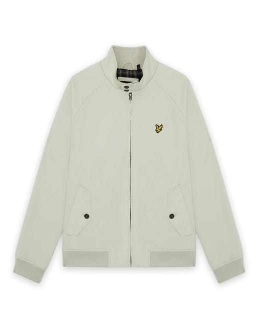 Lyle & Scott Mid jackets cotton harrington jacket in y117 wheat, 6 of 6