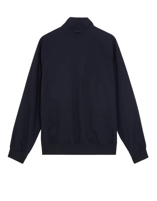 Lyle & Scott Mid jackets cotton harrington jacket in z271 dark navy, 2 of 7