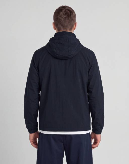 Lyle & Scott Mid jackets foundation zip through hooded jacket in z271 dark navy, 3 of 5