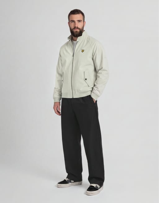 Lyle & Scott - Mid Jackets - Giacca harrington in cotone color grano, 3 di 6