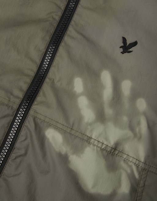 Lyle & Scott Mid jackets heat reactive shell jacket in y709 washed brown / cove, 3 of 7