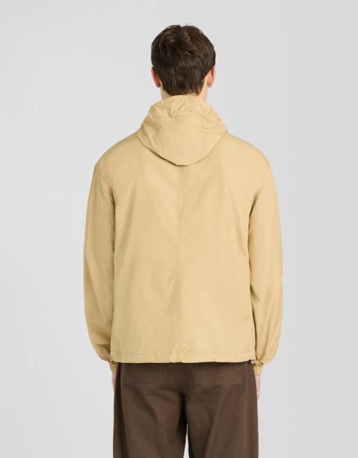 Lyle & Scott Mid jackets hooded utility jacket in w122 sand storm, 4 of 6