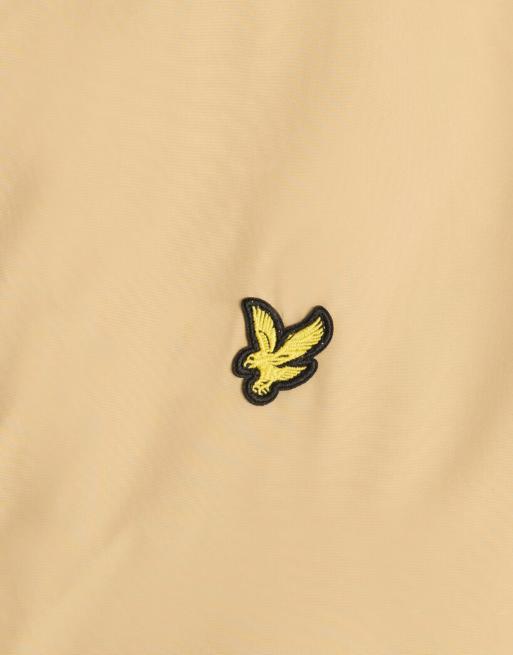 Lyle & Scott Mid jackets hooded utility jacket in w122 sand storm, 6 of 6